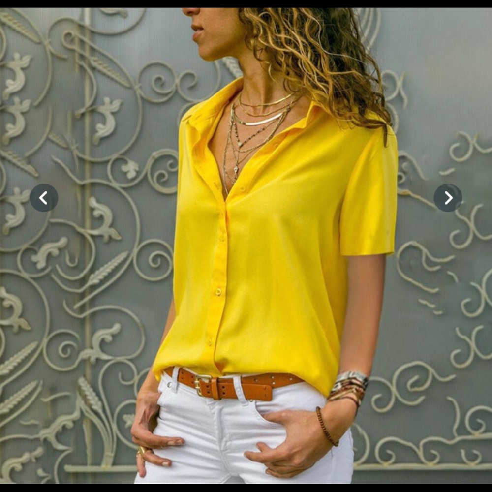 🏖 Summer Woman’s Short Sleeved Blouse